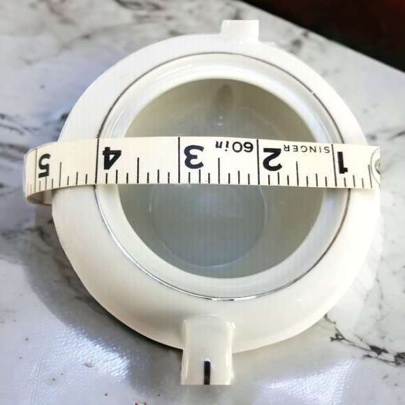 Creative Platinum Starburst Sugar Bowl M.C.M Vintage Tableware Made In Japan - Picture 9 of 11